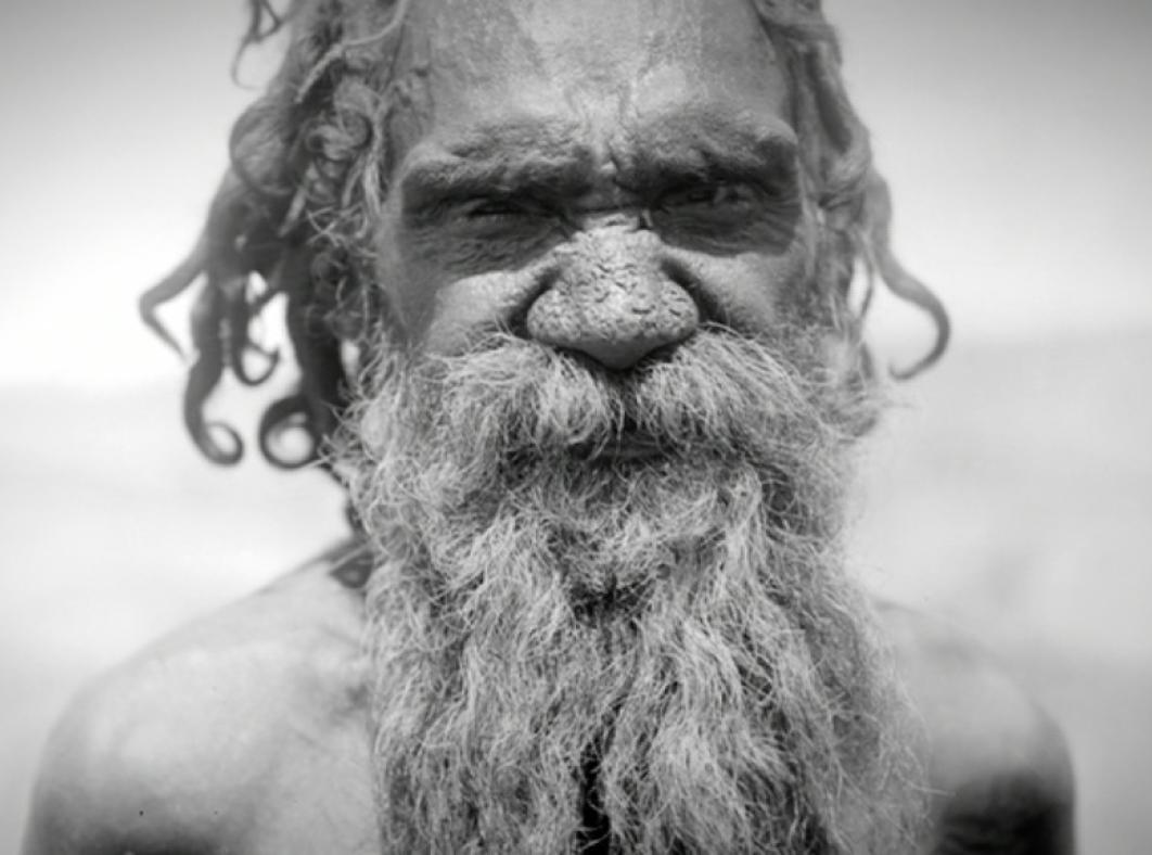 An old Aboriginal man