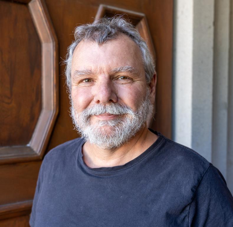 Head and shoulders shot of NFSA curator Thorsten Kaeding 