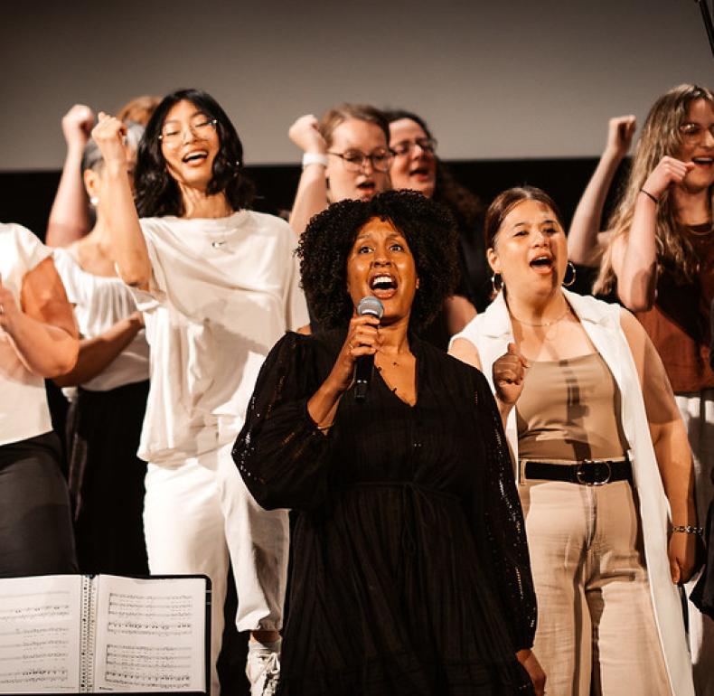 Rejoice Gospel Choir Performance in Arc Cinema