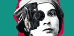 Illustration of a woman with a movie camera