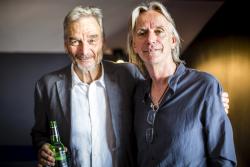 Image: (L-R) David Elfick, Producer/Director and Scott Hicks, Director, at the launch of NFSA Restores at the Adelaide Film Festival (Photographer Andrew Barre)