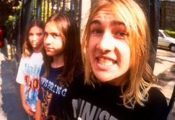 Photo of the members of Silverchair Photo of the members of Silverchair