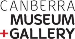 Logo for the Canberra Museum and Gallery