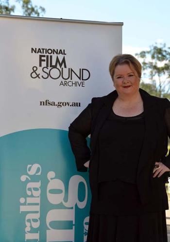 Special guest Magda Szubanski at Big Screen Nanango, 2013