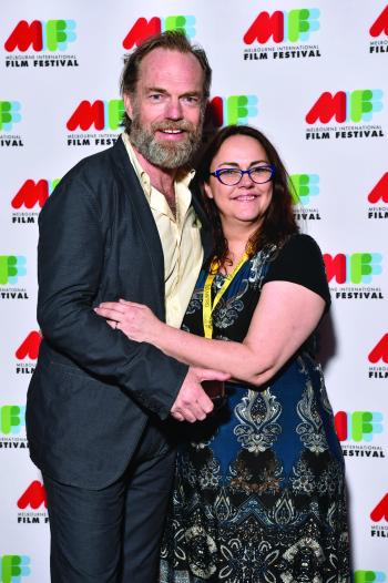 Actor Hugo Weaving and Director Jocelyn Moorhouse