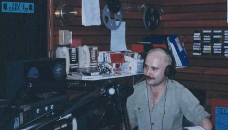 Radio presenter Dietmar Hollman at the 2SER panel