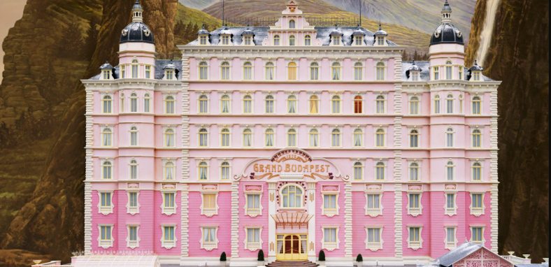 The Grand Budapest Hotel film poster (2014)
