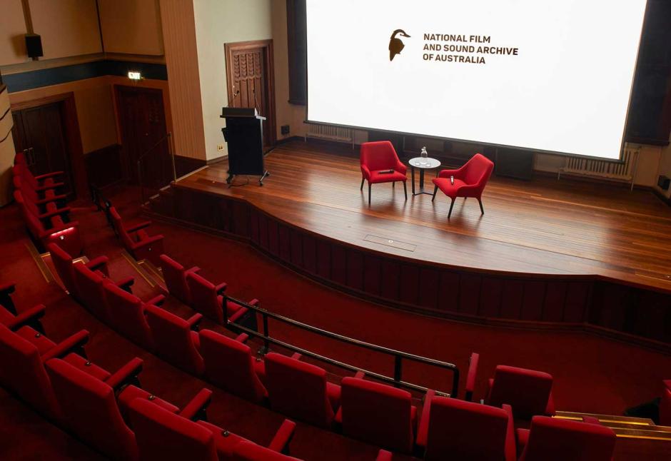 Inside the NFSA Theatrette