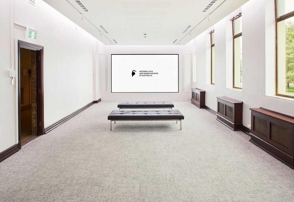 Inside the NFSA's Mediatheque space
