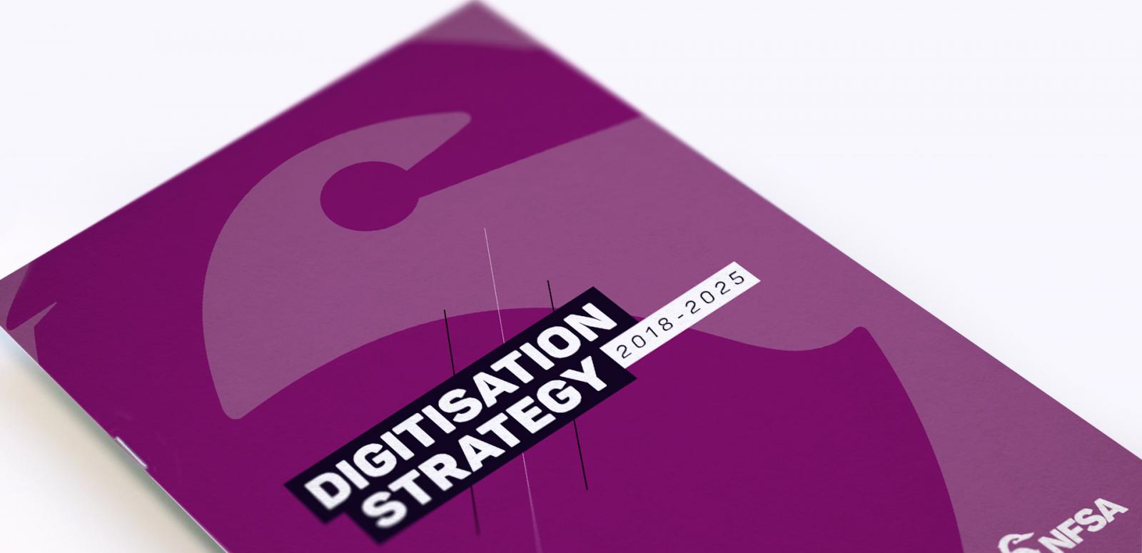 The cover of the Digitisation Strategy booklet The cover of the Digitisation Strategy booklet