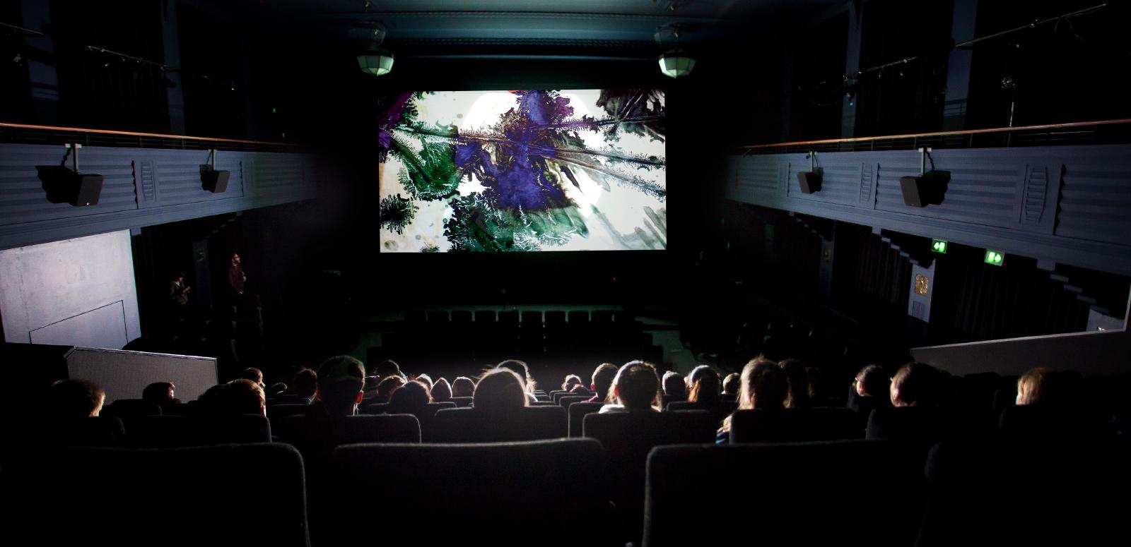 People in NFSA's Arc Cinema