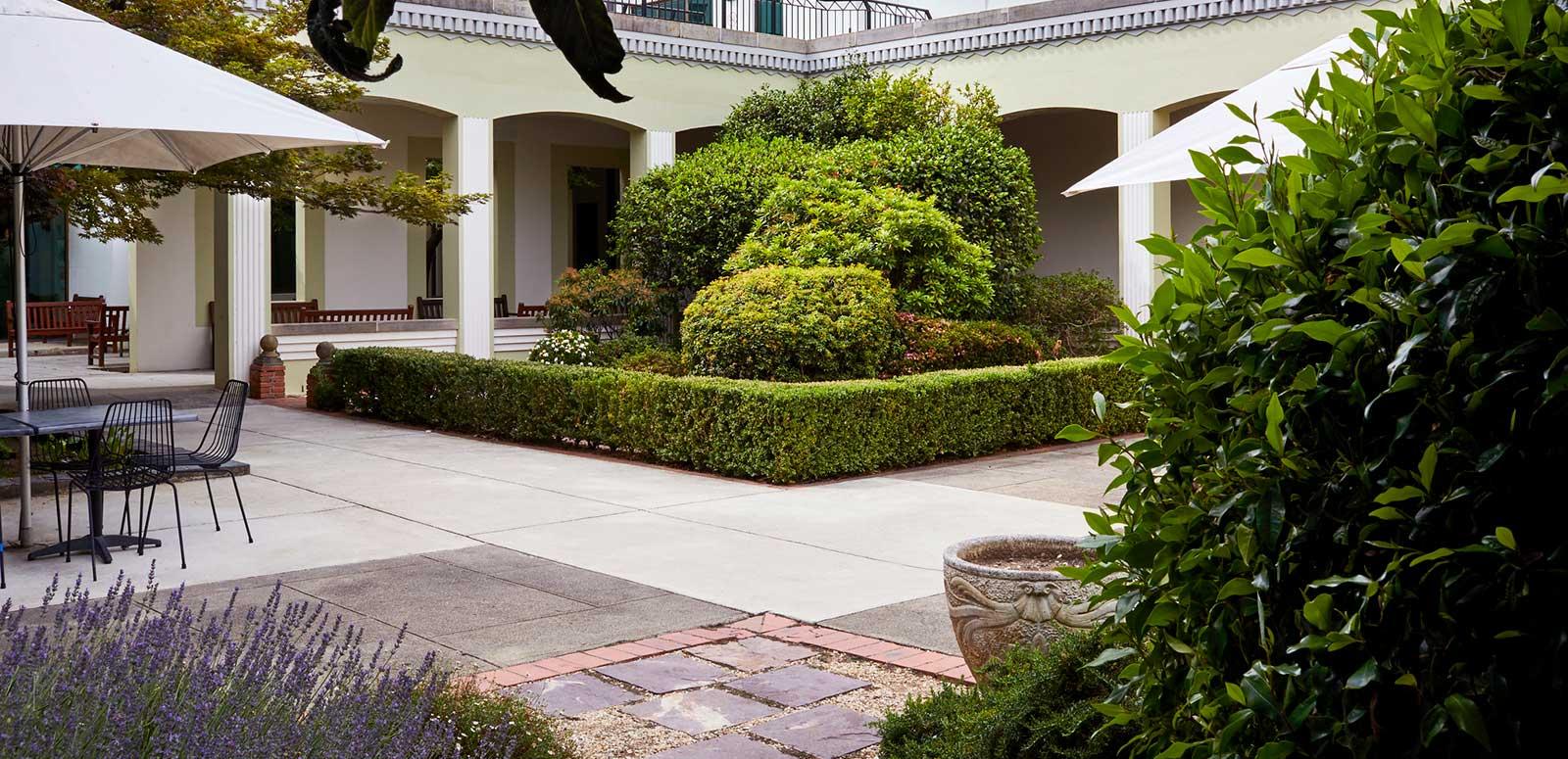 NFSA courtyard