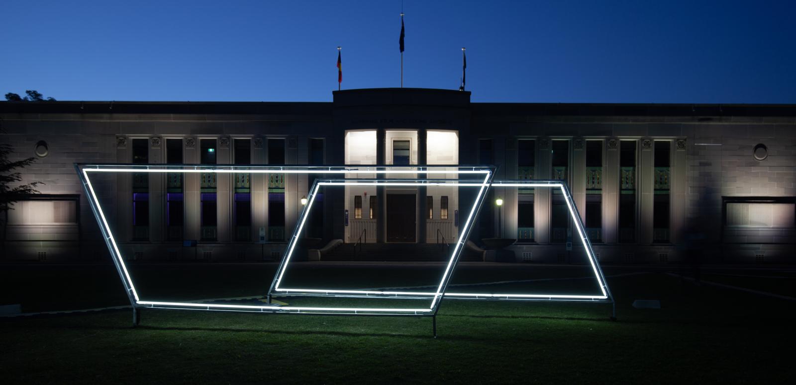Bronte Cormican-Jones light installation - photography by: Kevin Miller