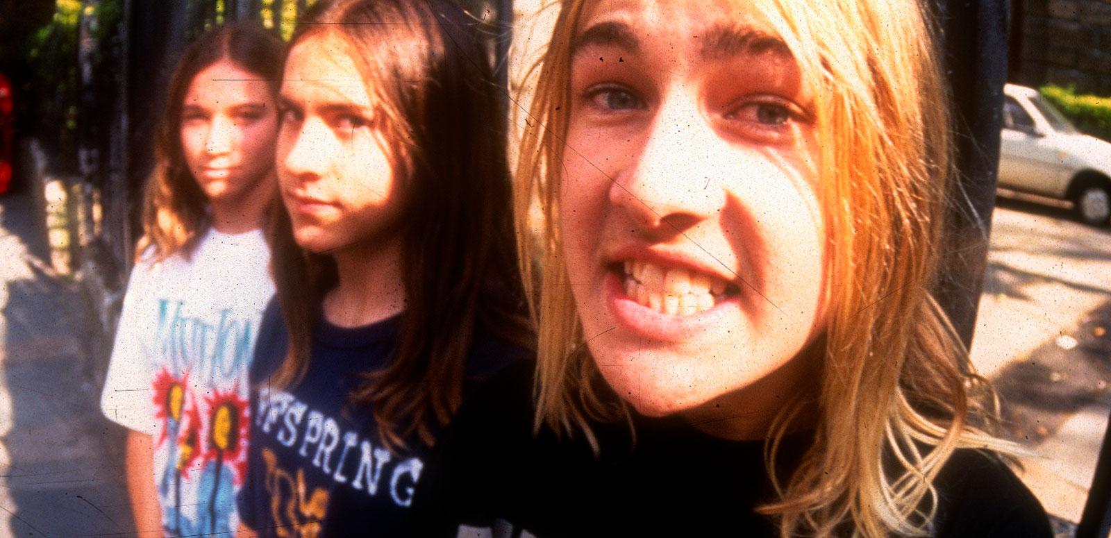 Close up of the band Silverchair when they were teenagers, circa 1995. 