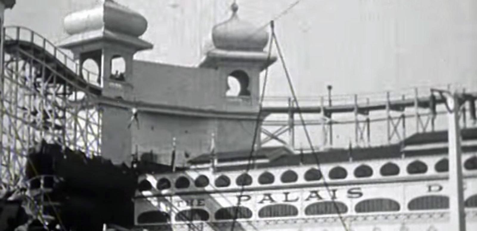 Opening of Luna Park Melbourne in 1912 View of Luna Park in 1912