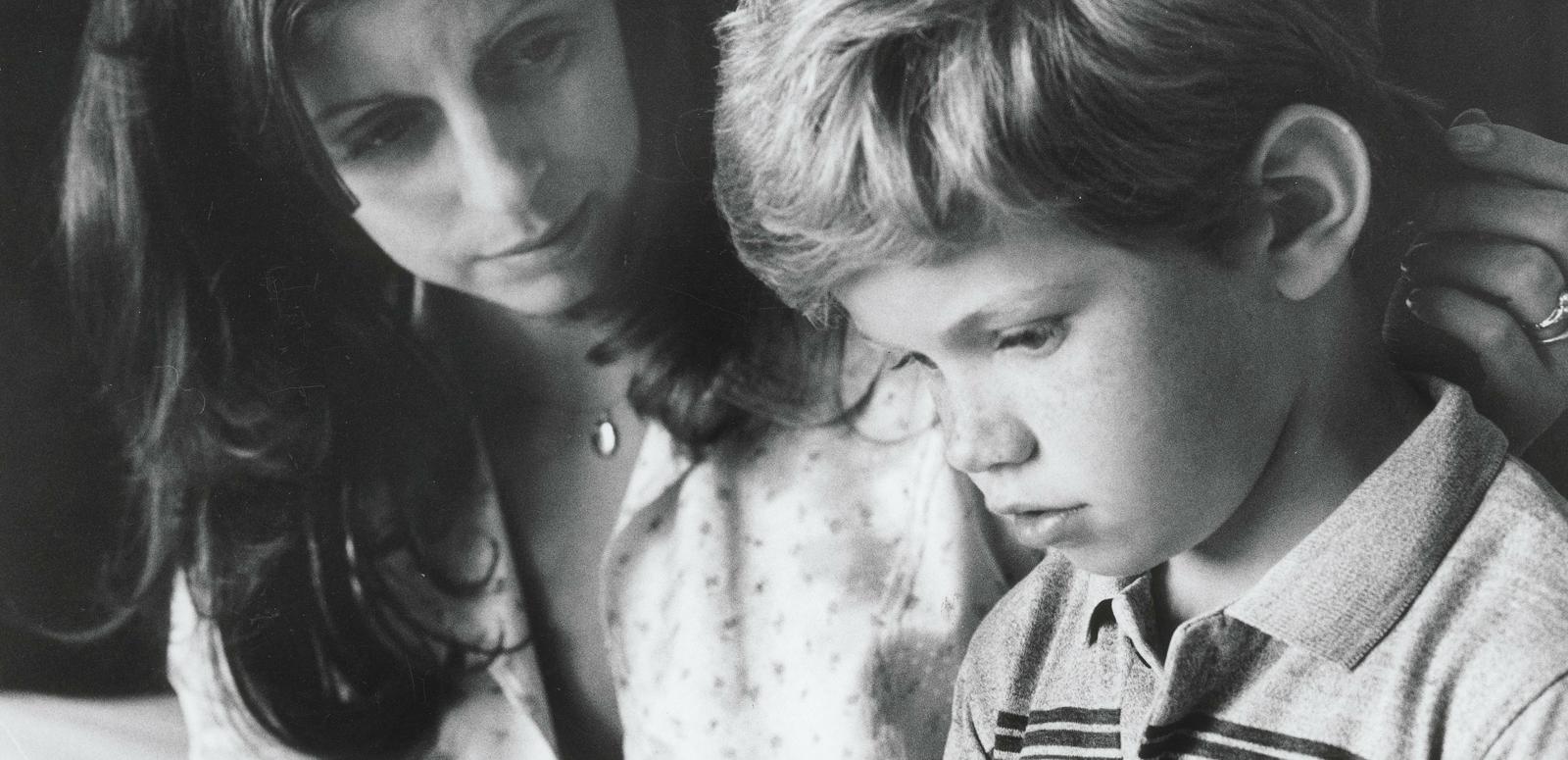 Proof mother and son hero image Heather Mitchell and Jeffery Walker in a scene from the film Proof.