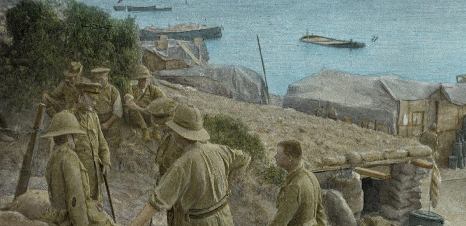 Gallipoli glass slide