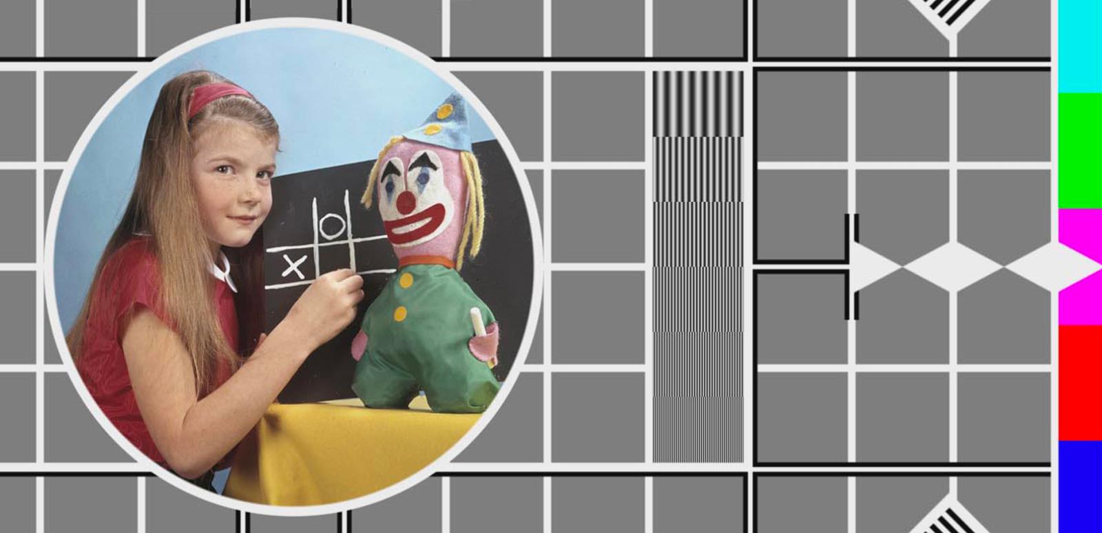 Colour TV in Australia Colour television test pattern