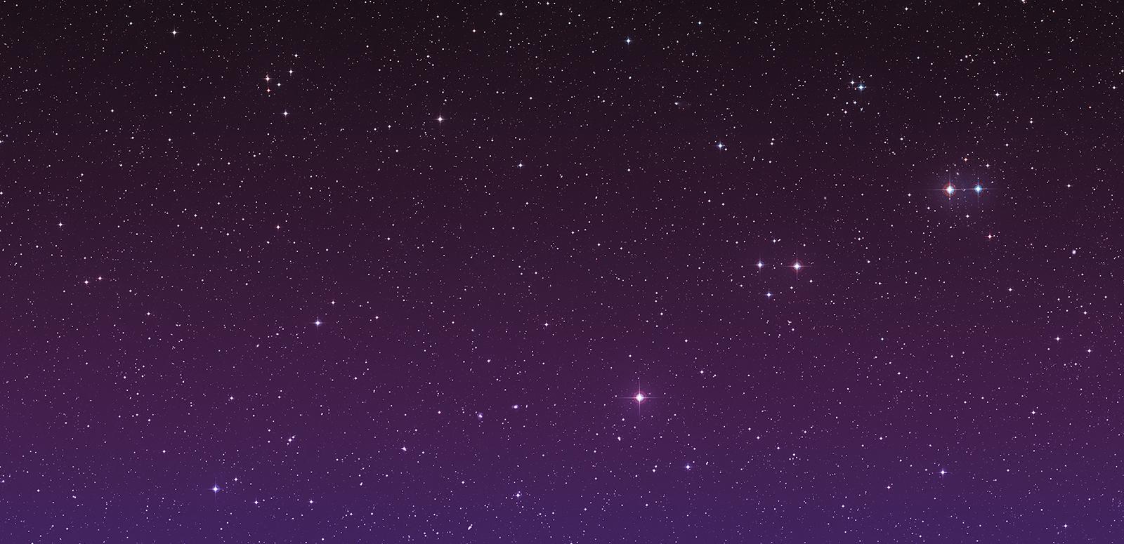 A purple black sky with twinkling stars A purple black sky with twinkling stars