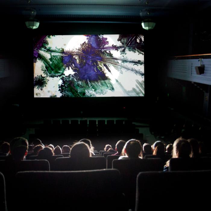 People in NFSA's Arc Cinema