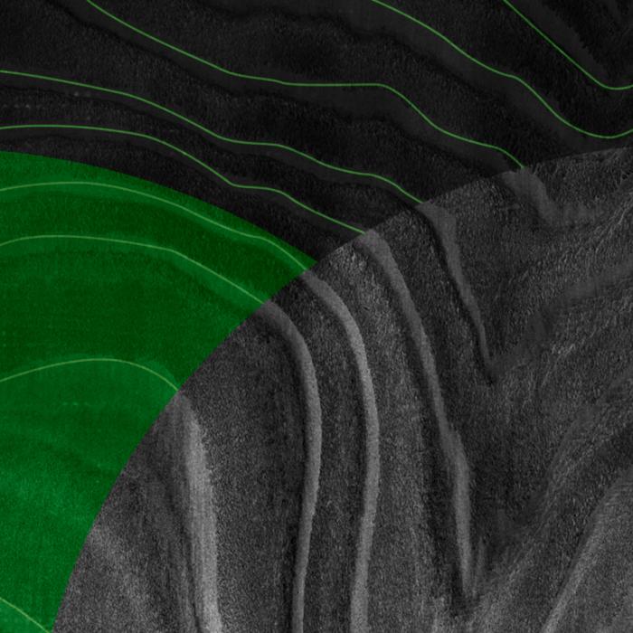 Black and green graphic background