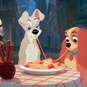 Still from Lady and the Tramp (1955)