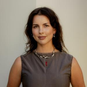 Artist Mikaela Stafford at the NFSA