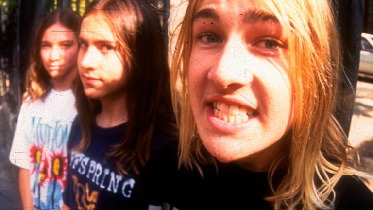 Close up of the band Silverchair when they were teenagers, circa 1995. 