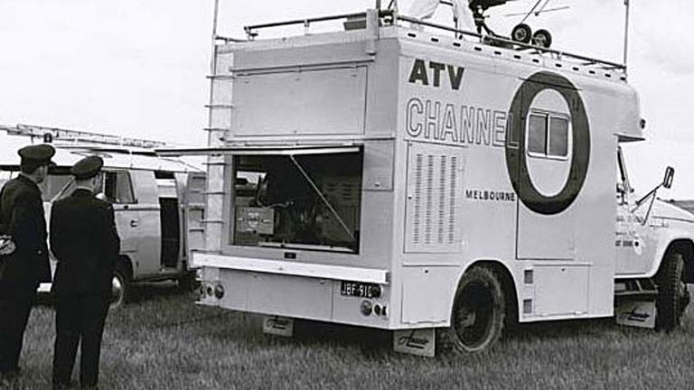 ATV0 broadcast van, circa 1964.