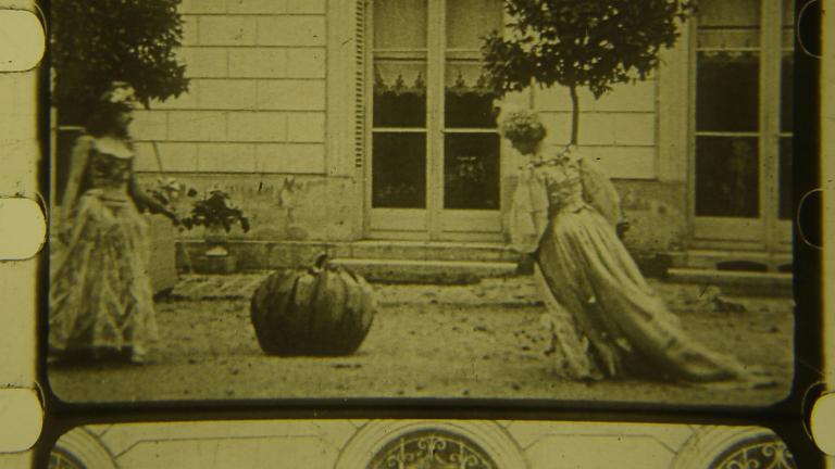 Frame from George Méliès’ Cinderella or The Magnificent Slipper (1907)