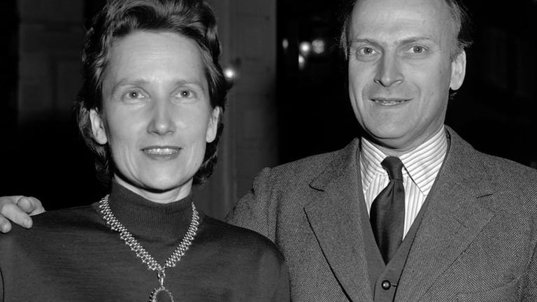 Brother and sister musicians Hephzibah and Yehudi Menuhin