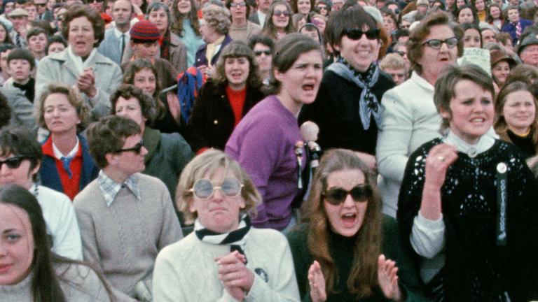 Football fans at the 1970 AFL Grand Final. Football fans at the MCG on AFL Grand Final day, 1970.