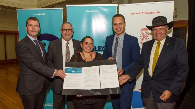AIATSIS MOU signing