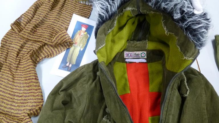 Toni Collette's costume from About a Boy, 2002. NFSA title 1473124