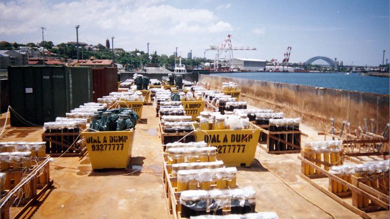 Pyrotechnics for the 2000 Sydney Olympics