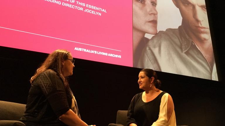 Jocelyn Moorhouse in Canberra for Proof premiere, 2 December 2016