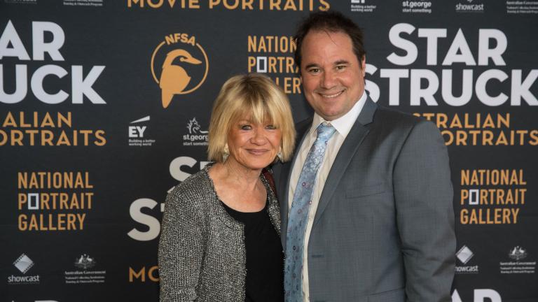 Margaret Pomeranz and Paul Mercurio