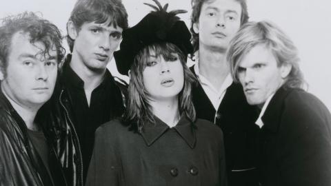 5 band members from the Divinyls