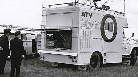 ATV0 broadcast van, circa 1964.