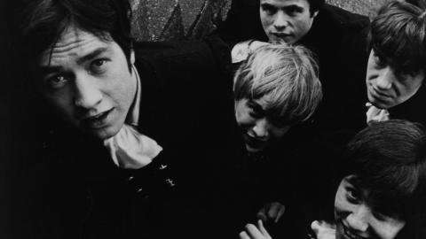 Looking down on all five members of The Easybeats