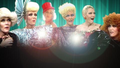 Six different images of Jeanne Little in a collage.
