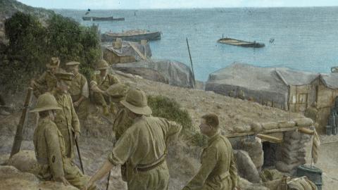 Gallipoli glass slide