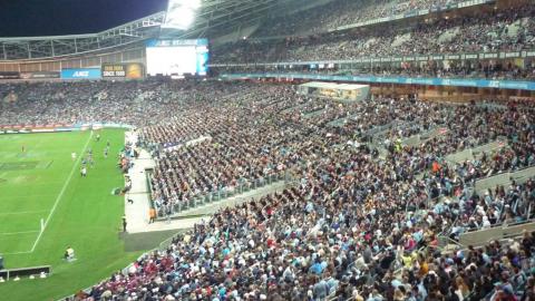 The crowd at the second State of Origin rugby league game in Sydney, 2009